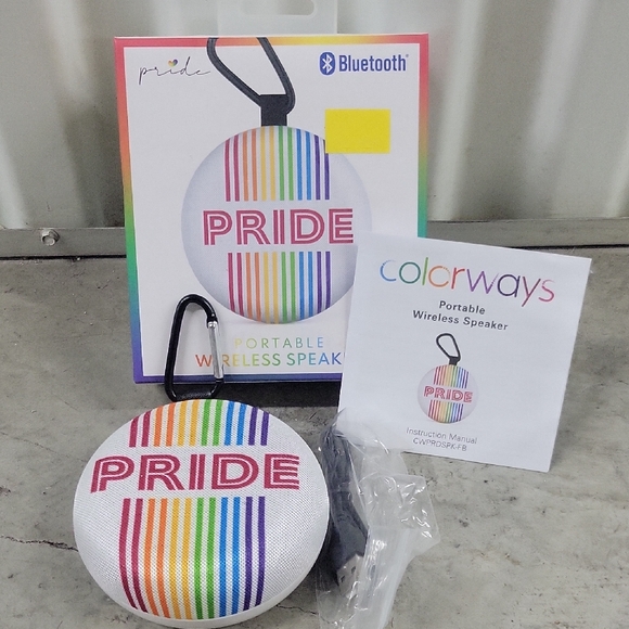 Colorways Pride Portable Wireless Speaker. Music, Parties, Travel - Picture 1 of 9